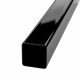ALUMINIUM SQUARE RADIUS BLACK TUBE 50mm x 1.6mm @1.8m - CODE# S501RB18 ALUMINIUM SQUARE RADIUS BLACK TUBE 50mm x 1.6mm @1.8m - CODE# S501RB18