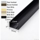 SINGLE BOTTOM TRACK 6.5 METRES (POWDER COATED) - CODE# BTP