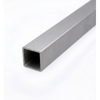 ALUMINIUM SQUARE RADIUS TUBE CLEAR ANODISED 19mm x 1.6mm - CODE# S19CLR ALUMINIUM SQUARE RADIUS TUBE CLEAR ANODISED 19mm x 1.6mm - CODE# S19CLR