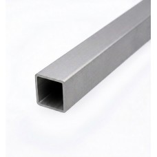 ALUMINIUM SQUARE RADIUS TUBE CLEAR ANODISED 19mm x 1.6mm - CODE# S19CLR ALUMINIUM SQUARE RADIUS TUBE CLEAR ANODISED 19mm x 1.6mm - CODE# S19CLR
