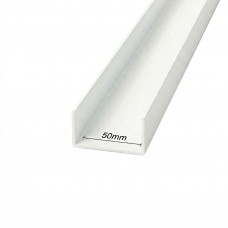 ALUMINIUM COOL ROOM CHANNEL 56 x 30 x 1.6mm - CODE: RCC50WHT ALUMINIUM COOL ROOM CHANNEL 56 x 30 x 1.6mm - CODE: RCC50WHT