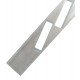 ALUMINIUM EASY LOUVRE ANGLED 4mm OVERLAP DOUBLE - CODE# 40AT