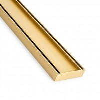 LAUXES GOLD SLIMLINE TILE INSERT 26mm x 100mm CODE# LCSTIGRATEGOLD