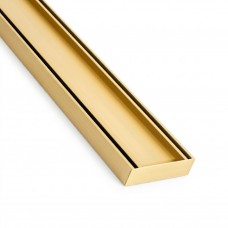  LAUXES GOLD SLIMLINE TILE INSERT 26mm x 100mm CODE# LCSTIGRATEGOLD