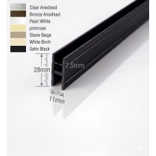 GRILLE JOINER WITHOUT SPLINE 6 METRES (PAINTED) - CODE# GJP GRILLE JOINER WITHOUT SPLINE 6 METRES (PAINTED) - CODE# GJP