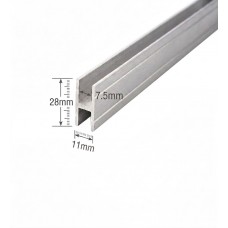 GRILLE JOINER WITHOUT SPLINE 6 METRES (MILL) - CODE# GJM GRILLE JOINER WITHOUT SPLINE 6 METRES (MILL) - CODE# GJM