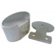 ALUMINIUM WALL CUP AND TAG OVAL 50mm - CODE# OTC