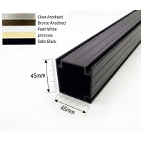PATIO CORNER / MIDRAIL POST - 45MM CODE# SC2P PATIO CORNER / MIDRAIL POST - 45MM CODE# SC2P