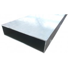 147/E12* Béquille Prestige en Aluminium avec carré de 7 Noir 9005 