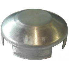 ALUMINIUM RAISED CAP ROUND 50mm 90 DEGREE CORNER MILL - CODE# ACR90M