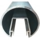 ALUMINIUM ROUND GLAZING RAIL 50mm - CODE# 12RGR