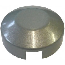 ALUMINIUM RAISED CAP ROUND 50mm 1 WAY SILVER - CODE# ACR1S