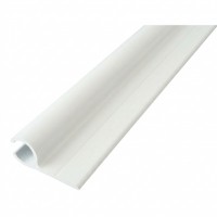 ALUMINIUM SINGLE SAIL TRACK WHITE - CODE# SSTW ALUMINIUM SINGLE SAIL TRACK WHITE - CODE# SSTW