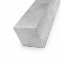 SOLID ALUMINIUM SQUARE BAR OFFCUT - 50mm X 1000mm 