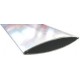 ALUMINIUM ELLIPTICAL LOUVRE BLADE 100mm - CODE# ELIPLOU