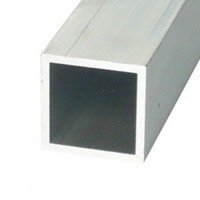 ALUMINIUM SQUARE TUBE 50mm x 2mm - CODE# S502 ALUMINIUM SQUARE TUBE 50mm x 2mm - CODE# S502