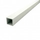 ALUMINIUM SQUARE WHITE TUBE 40mm x 1.6mm @6.5m - CODE# S401WH