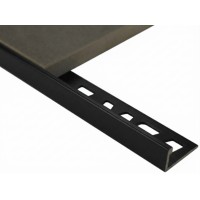 Tile Trim 11mm Matte Black - CODE# AA-11-3-MBK Tile Trim 11mm Matte Black - CODE# AA-11-3-MBK