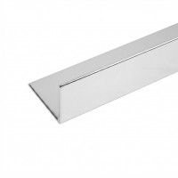 ALUMINIUM TRIM ANGLE BRIGHT SILVER 50 x 40 x 1.6mm - CODE# TAC5040BSIL ALUMINIUM TRIM ANGLE BRIGHT SILVER 50 x 40 x 1.6mm - CODE# TAC5040BSIL