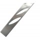 ALUMINIUM EASY LOUVRE ANGLED 10mm OVERLAP DOUBLE - CODE# 50AT