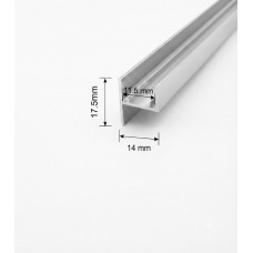 FACE FIT SINGLE BOTTOM TRACK 6.5 METRES (MILL) - CODE# FSBTM FACE FIT SINGLE BOTTOM TRACK 6.5 METRES (MILL) - CODE# FSBTM