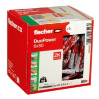 Fischer universal plug DuoPower 6 x 50 - Pack 100 Fischer universal plug DuoPower 6 x 50 - Pack 100