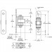 STEEL SHUT IT HALF BOLT-ON WELD-ON ALUMINIUM BODY CODE#CI3780 STEEL SHUT IT HALF BOLT-ON WELD-ON ALUMINIUM BODY CODE#CI3780