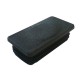 PLASTIC 100 x 50mm RECTANGLE CAP - CODE# PEC10050