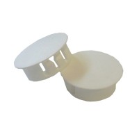 PLASTIC 22mm ROUND WALL PLUG BLACK - CODE# 22WP PLASTIC 22mm ROUND WALL PLUG BLACK - CODE# 22WP