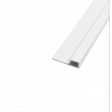 ALUMINIUM SHEET CAPPING PEARL WHITE 3mm - CODE# CPCAPWHT ALUMINIUM SHEET CAPPING PEARL WHITE 3mm - CODE# CPCAPWHT