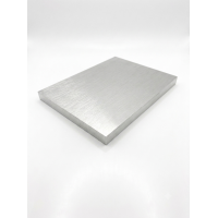 SOLID ALUMINIUM PLATE OFFCUT - 10mm X 44mm X 295mm