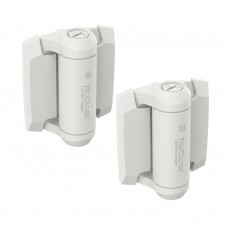 WHITE TRUCLOSE ADJUSTABLE SELF CLOSING HINGES - CODE# TCHWHT WHITE TRUCLOSE ADJUSTABLE SELF CLOSING HINGES - CODE# TCHWHT